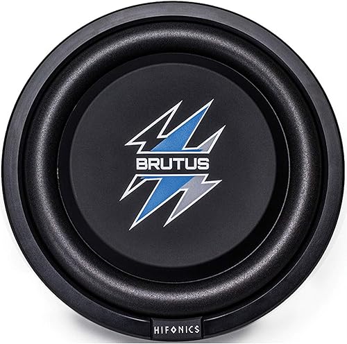 Miniatura 2 de Hifonics BXS12D4 Brutus Subwoofer de montaje poco profundo (negro) - Subwoofer de 12 pulgadas, 500 vatios, sistema de audio para automóvil, bobinas