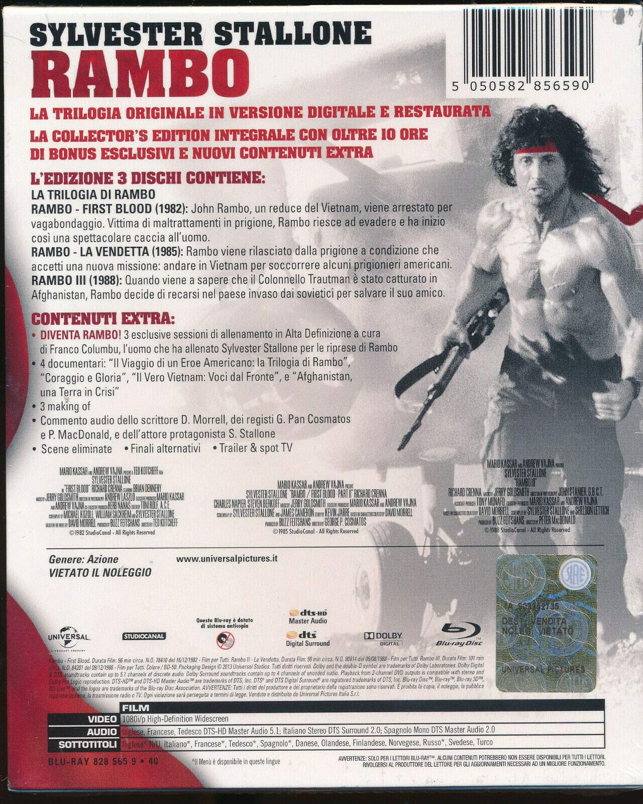 Rambo Trilogy - Cofanetto