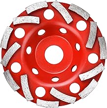 HATANSE Meule Diamantée 125 mm x 22,23 mm Disque Abrasif Diamanté Extra Speed pour Béton, Granit, Pierre, Maçonnerie, Marbre, Plâtre