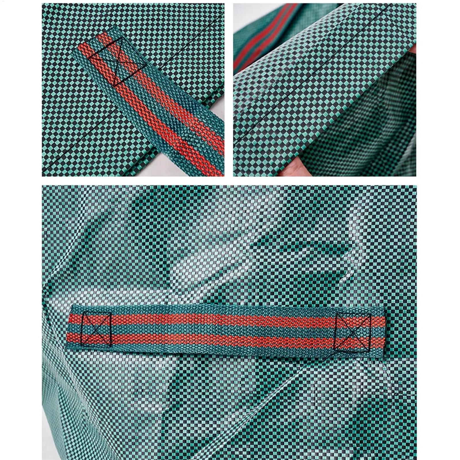Sacos Para Escombros Bolsas de césped y hojas plegables, grandes, de pie con asas, soporte de basura for jardín, Patio, porche, Camping, parque de basura