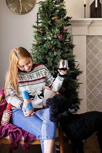 Miniatura 2 de Pearhead Holiday Spirits - Juego de juguetes para perros, juguetes de peluche con temática de espíritus, juguetes chirriantes para perros, juego de 3