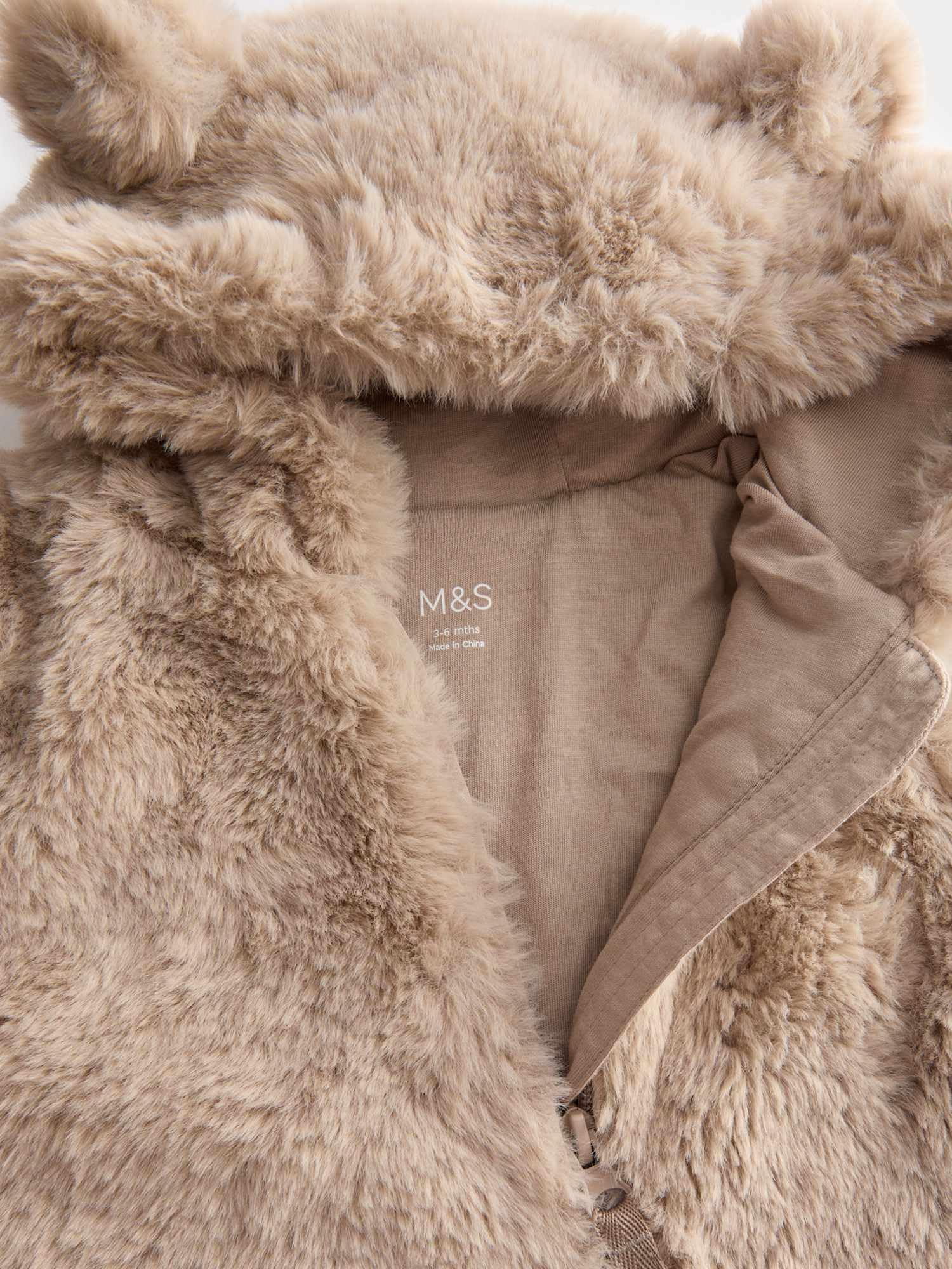 Marks & Spencer Combinaison à Capuche Bébé en Velours, Mixte Garçon et Fille