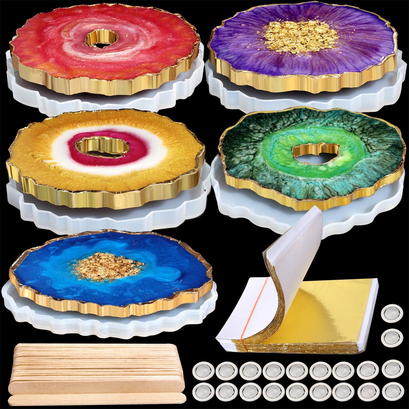 Coaster Resin Molds