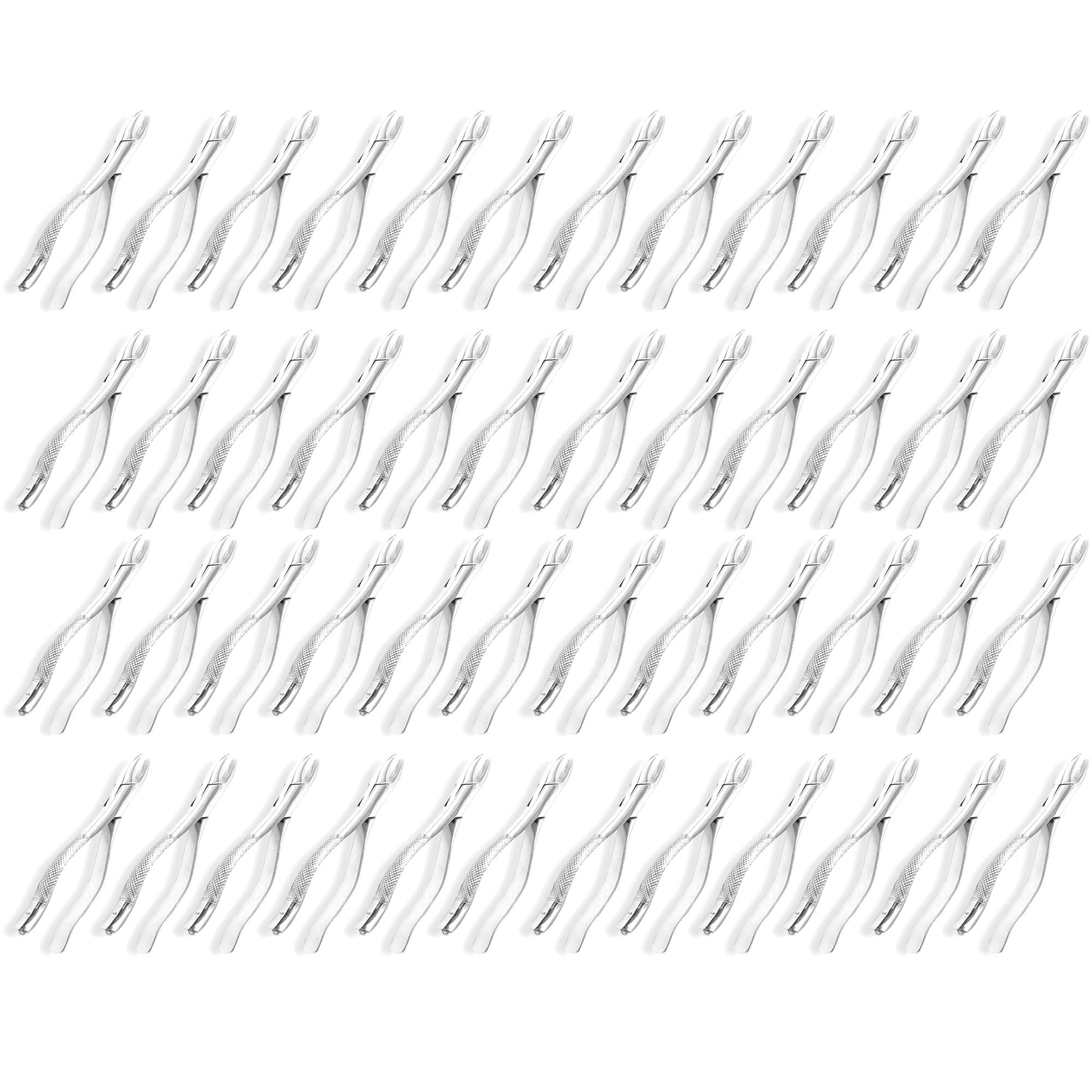 OdontoMed2011® Set Of 50 Dental Extracting Forceps #1 Dental Extraction Instruments ODM