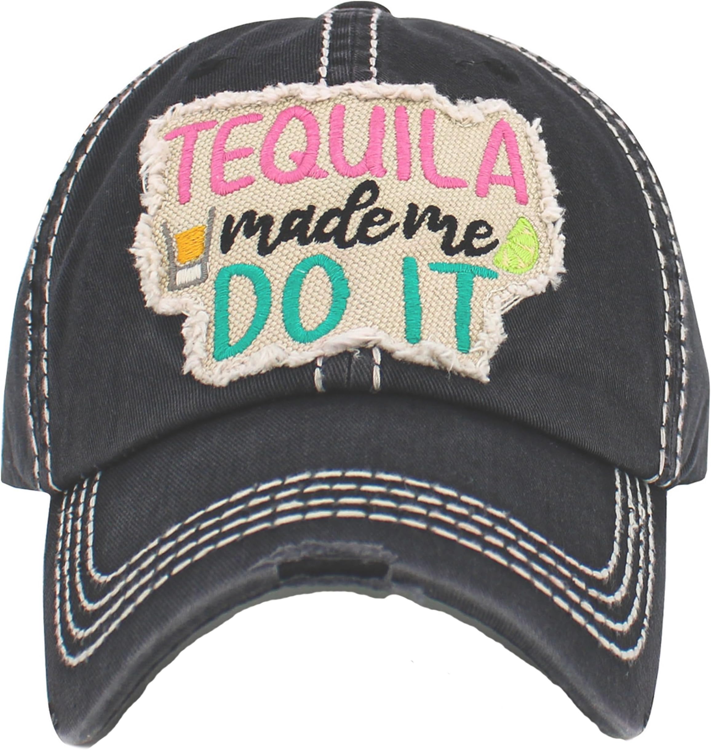 KBETHOSTequila Made Me Do It Women's Baseball Hat