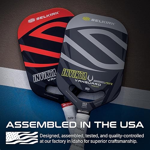 Miniatura 4 de Selkirk Sport Vanguard - Paleta de pickleball  Elige The Vanguard Power Air, Vanguard Pro o The Vanguard Control  Palas de pickleball de fibra de