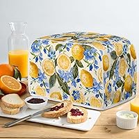 Vista 134 de Marbling Butterfly Print 2 Slice Toaster Dust Cover, Kitchen Small Appliance, Anti Dust and Fingerprint Bread Machine Cover