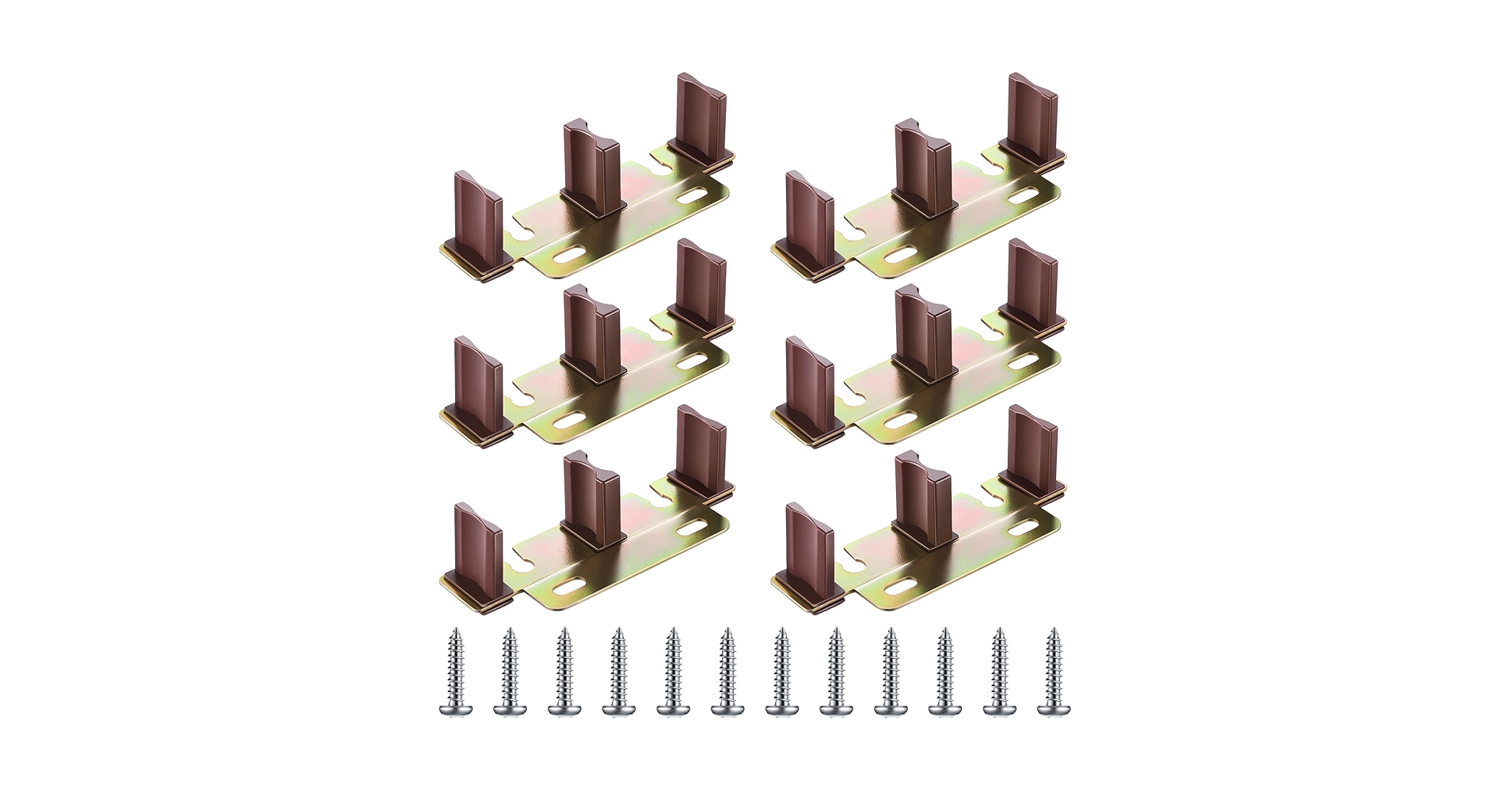 【WEB SHOP】GUIDANCE. Plastic Spring-Loaded Snap-In Tilt Latch Pair, 2-7/8 In. x 3