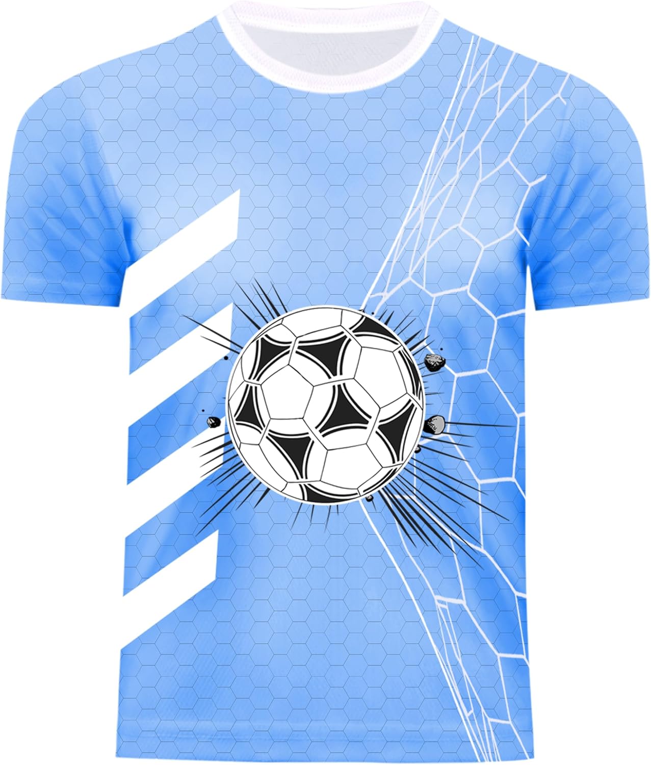 Boys Soccer Jersey Kids Sport Sets Training Uniform Quick Dry Activity Play