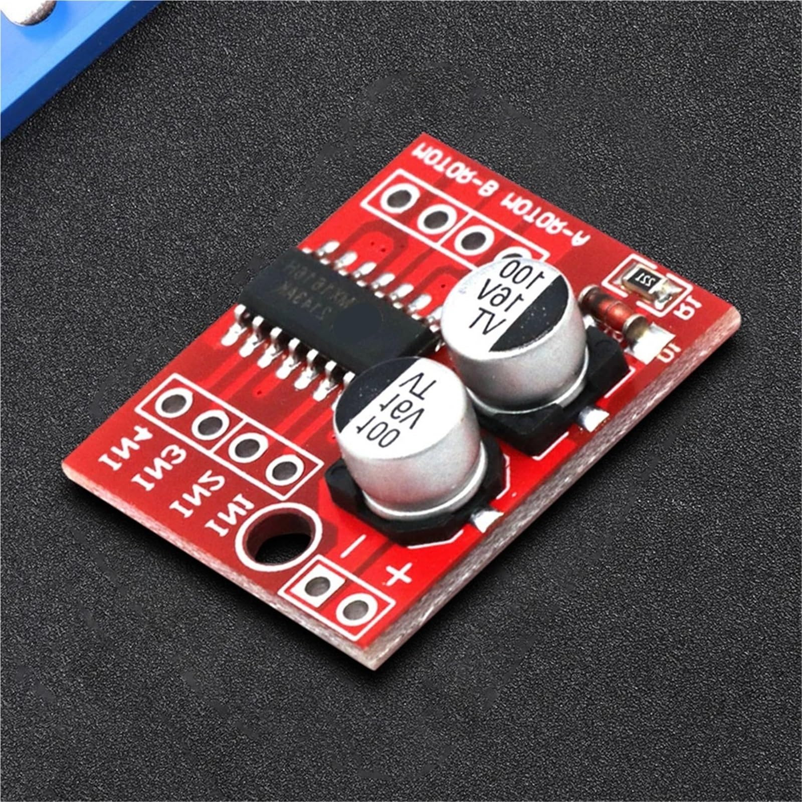 Driver per motore passo-passo, 20 pezzi, modulo scheda driver DC PWM regolazione della velocità doppio H-Bridge motore passo-passo per router CNC