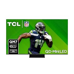 TCL 55-Inch QM7 QLED 4K Smart QD-Mini LED TV with Google TV 55QM751G 2024 Model Dolby Vision IQ