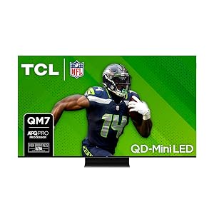 TCL 55-Inch QM7 QLED 4K Smart QD-Mini LED TV with Google TV 55QM751G 2024 Model Dolby Vision IQ