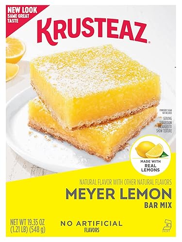 Krusteaz Meyer Lemon Bar Mix, Made with Real Lemons 19.35