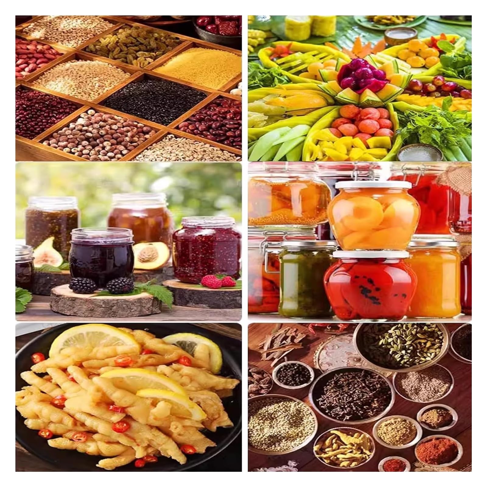 Estación de cobertura de pizza, latas de especias, estante de especias con tapa, soporte de almacenamiento para encimera, organizador de especias para mermelada de té con leche, color plateado