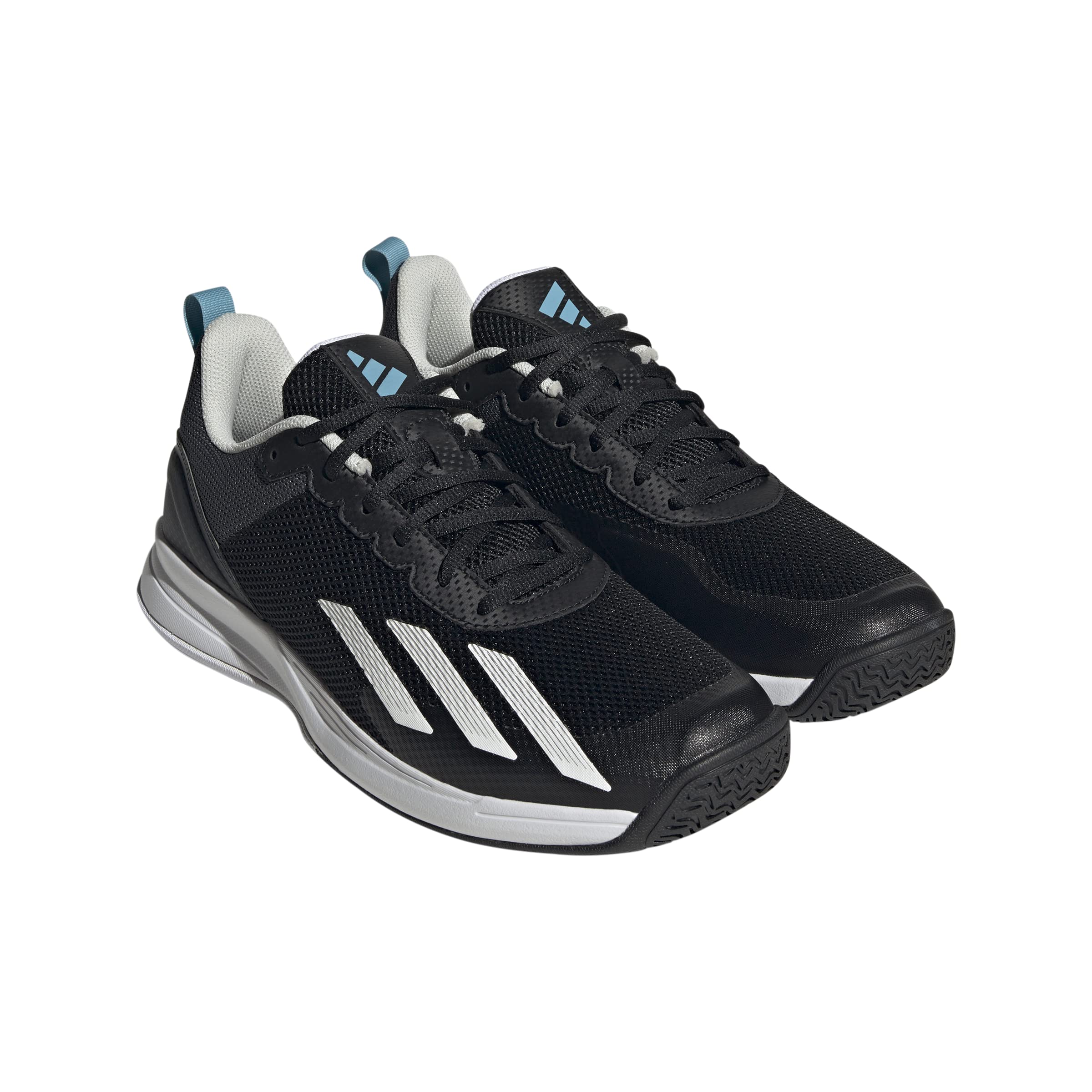 adidas Courtflash Speed Tennisschuh für Herren, Schwarz/Weiß/Schwarz, 41 EU – Ansicht 2