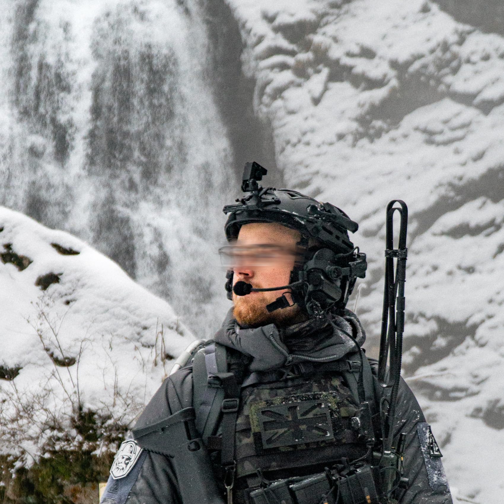 ARC Adattatore per guida Accessori per cuffie tattiche Comta ii Comta iii Tactical Headset (Black)