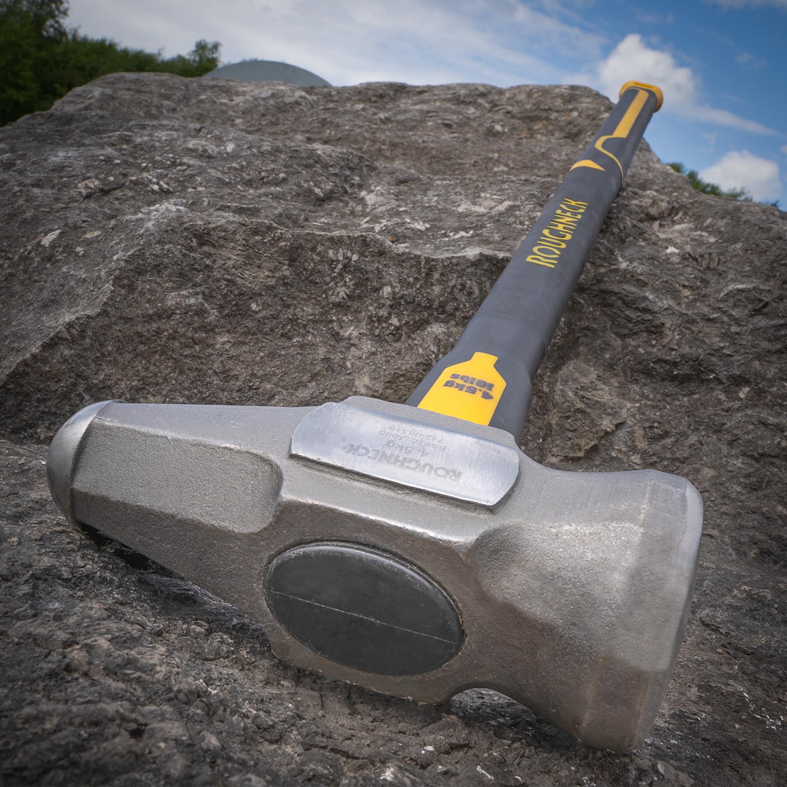 ROUGHNECK-65-910-Maza Acero,780mm-4,5Kgs, Noir