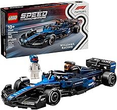 LEGO Speed Champions Williams Racing FW46 F1 Race Car Toy - Building Set for Kids, Boys & Girls, Ages 10+ - Toy Car for F1 Fans - Gift Idea for Birthday - 77249