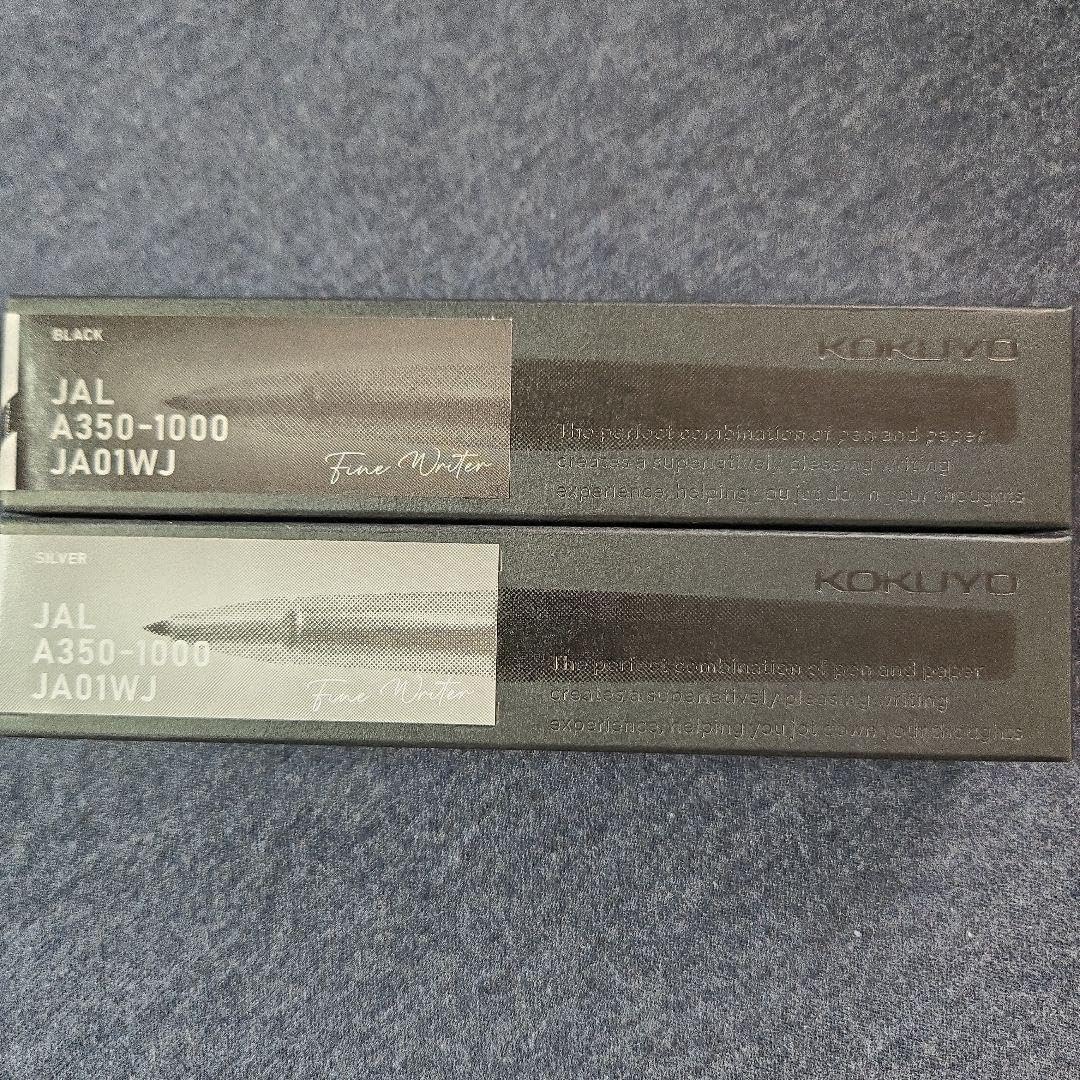 JAL A350-1000 ファインライター《ブラック＆シルバー》 JAL A350-1000