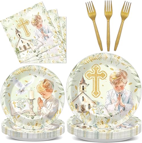 Miniatura 32 de 96 platos y servilletas de papel de fiesta de los 90 para fiestas de cumpleaños con temática retro de los 90, suministros de fiesta de cumpleaños