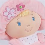 GUND Baby My First Dolly, Poupée en peluche pour bébés et tout-petits, Rose/Blanc, 13”