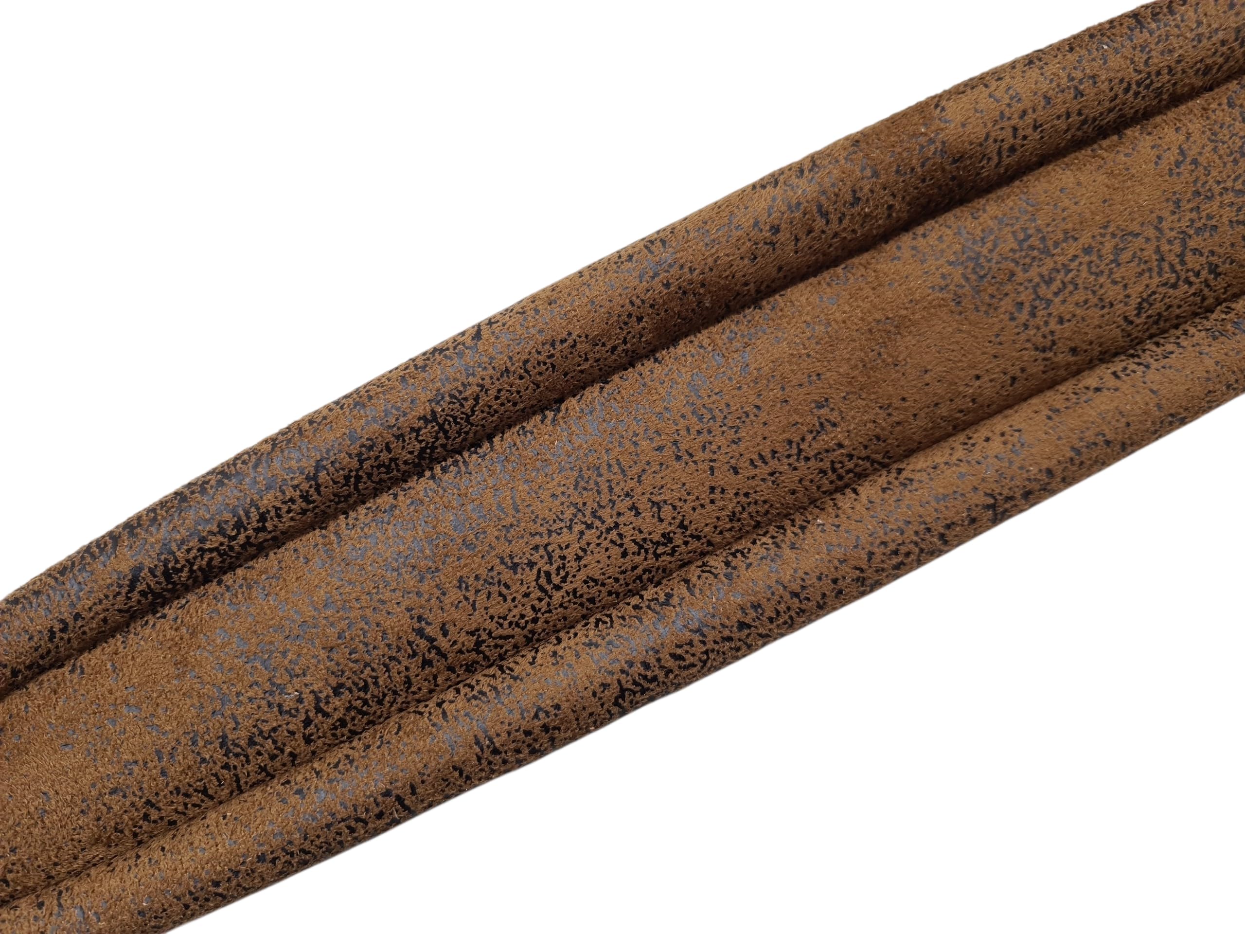Generisch Steirische Harmonika Riemen Extravagant Brown-Vintage – edle Harmonikariemen in Braun Vintage-Optik, gepolstert, verstellbar, hochwertig verarbeitet, idealer Komfort für Harmonikaspieler