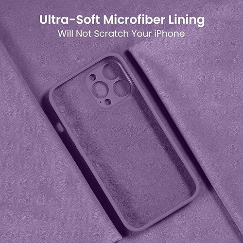 Miniatura 5 de FireNova Funda para iPhone 14 Pro Max, funda de silicona mejorada protección de cámara para iPhone 14 ProMax con 2 protectores de pantalla, forro