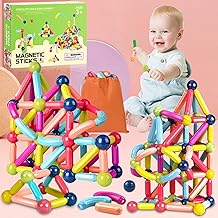 Magnetic Ball and Stick Set, 88 Pieces Blocks for Children, Magnetic Construction, Educational Toys from 3 Years and Up