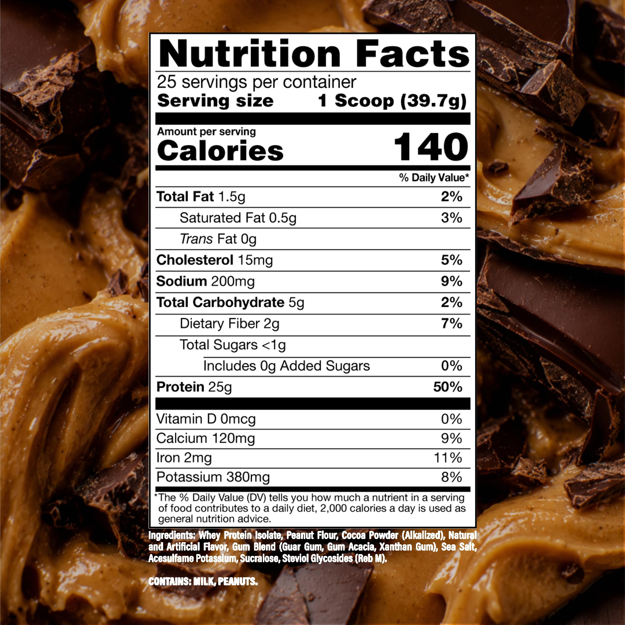 RAW Whey Isolate Protein Powder, Chocolate Peanut Butter (CBUM Itholate) - 100% Grass-Fed Sports Nutrition Powder for Muscle Growth & Recovery - Low-Fat, Low Carb, Naturally Flavored - 25 Servings — Amazon image 5
