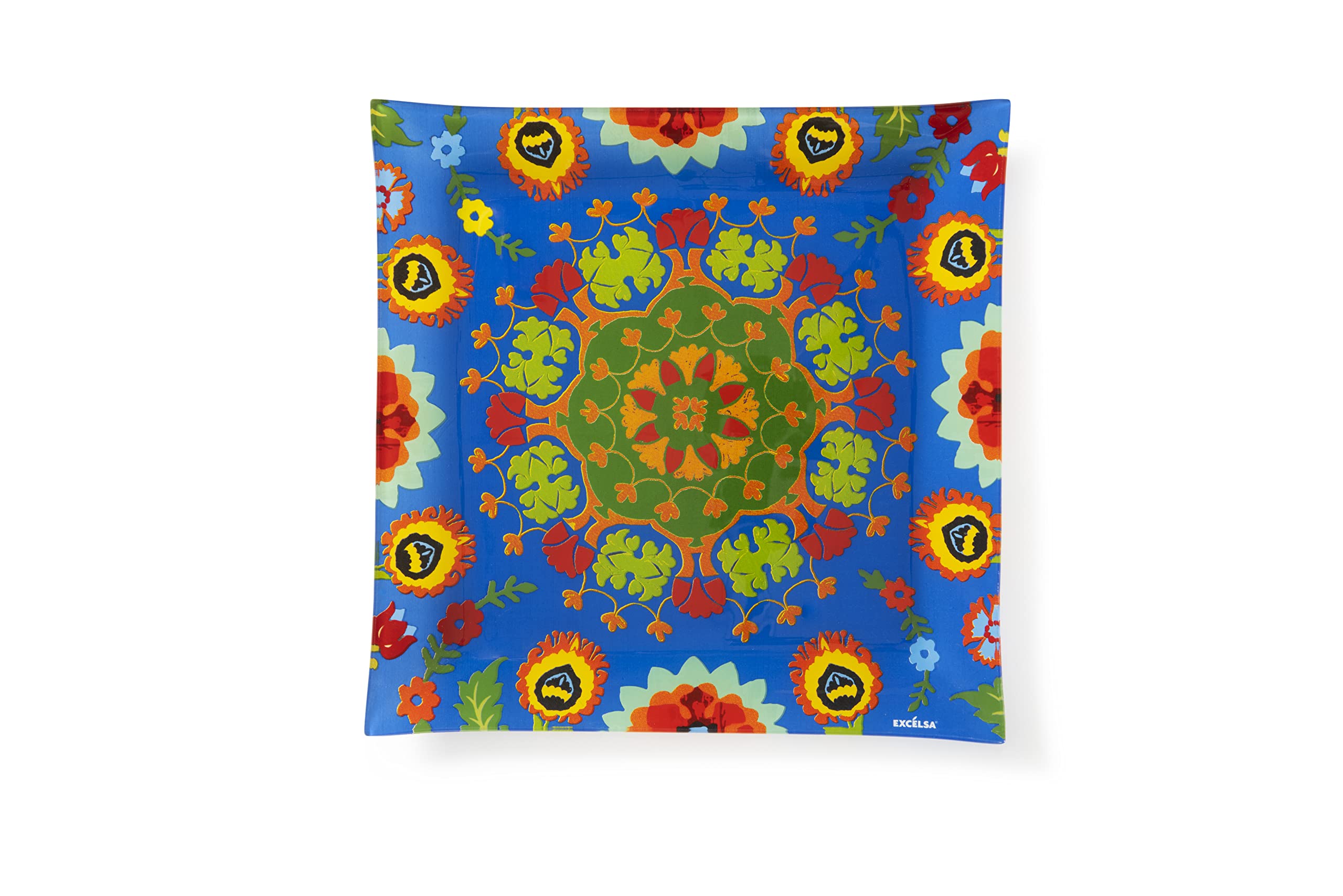 Excelsa New Delhi Decorated Tray Plate
