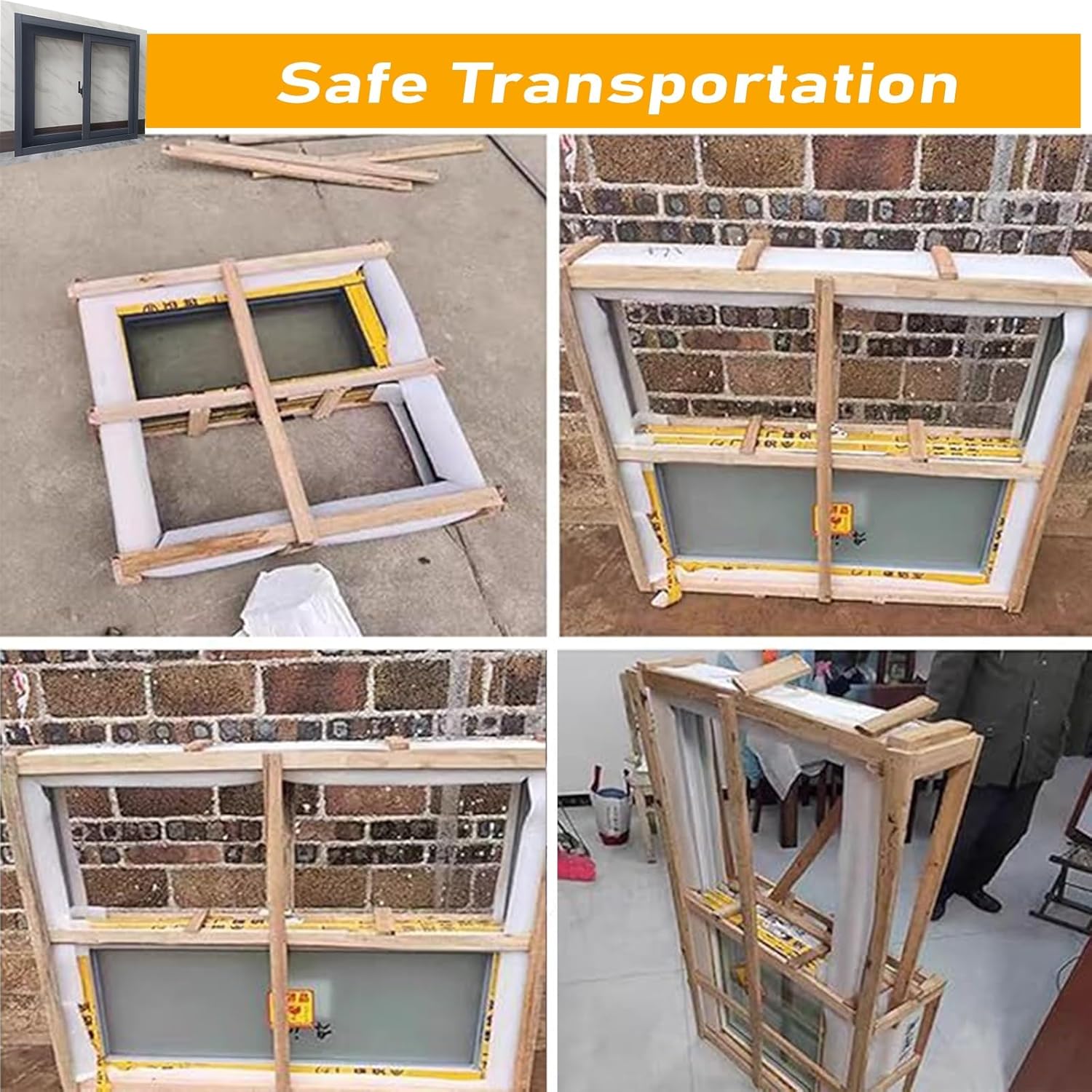 Vinyl Window Replacement Locks for Horizontal Sliding Windows, 21x20in / 53x51cm, Internally Lockable, Fits 20-50 Inch Sizes, Small Ventilation, White Finish
