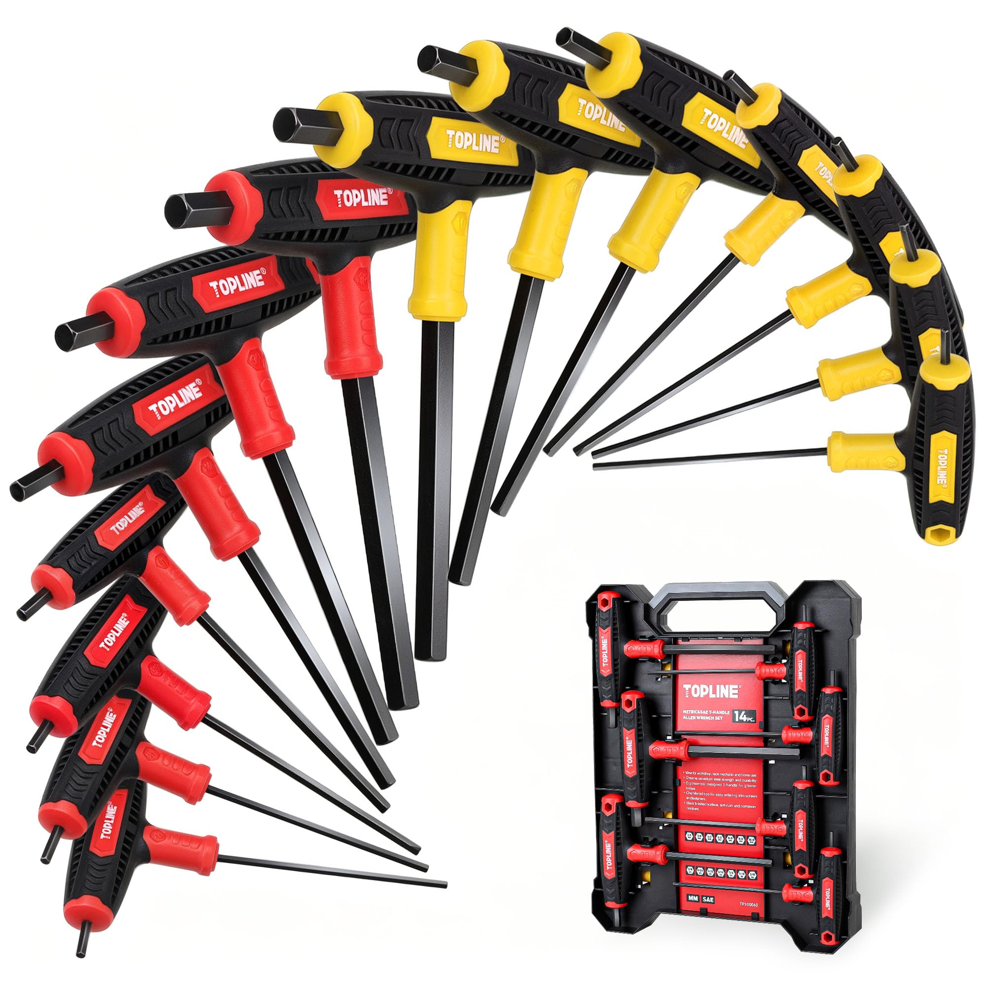 Topline T-Handle Allen Set