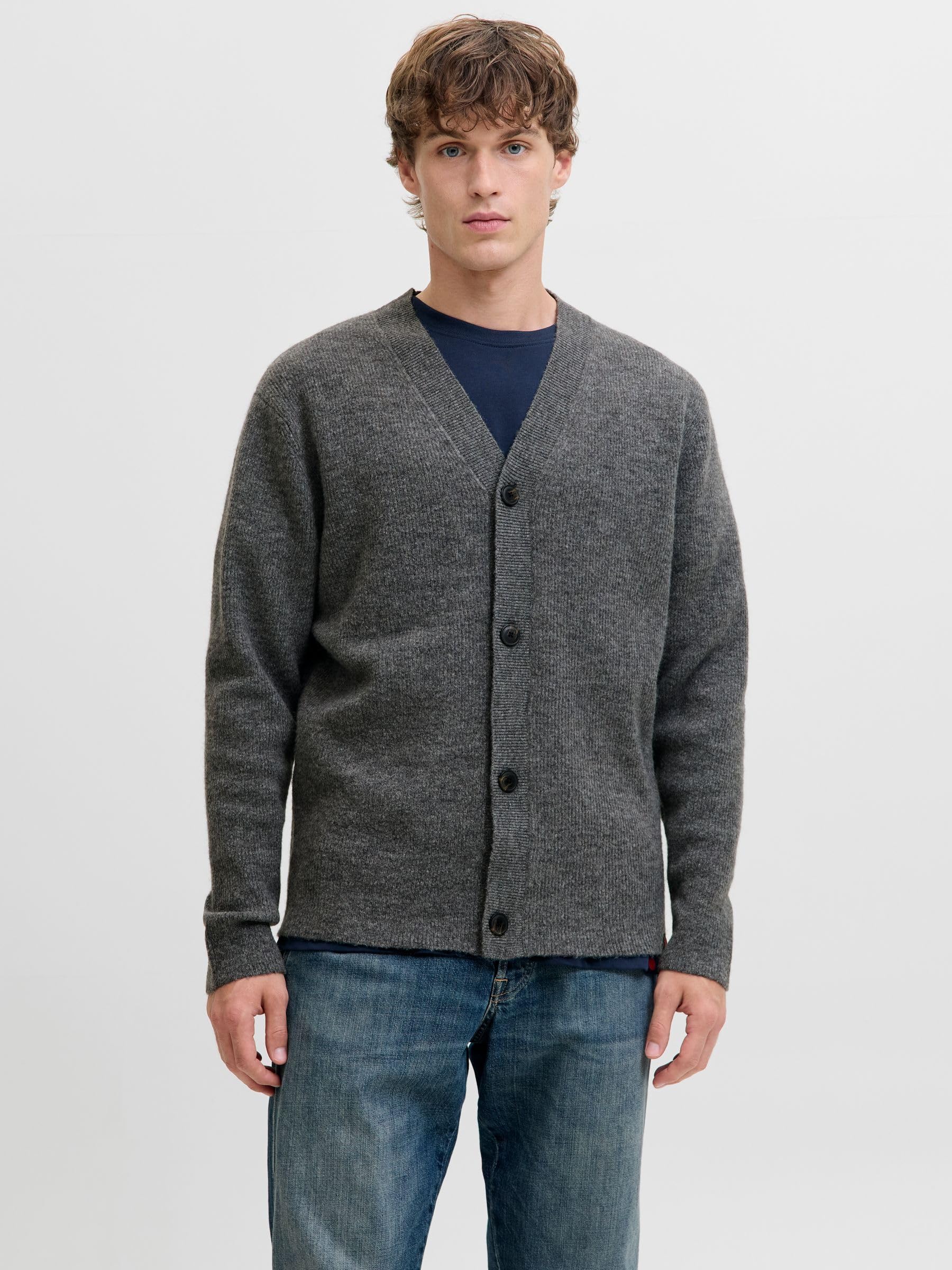 JACK & JONES Male Strickjacke RDD Strickjacke