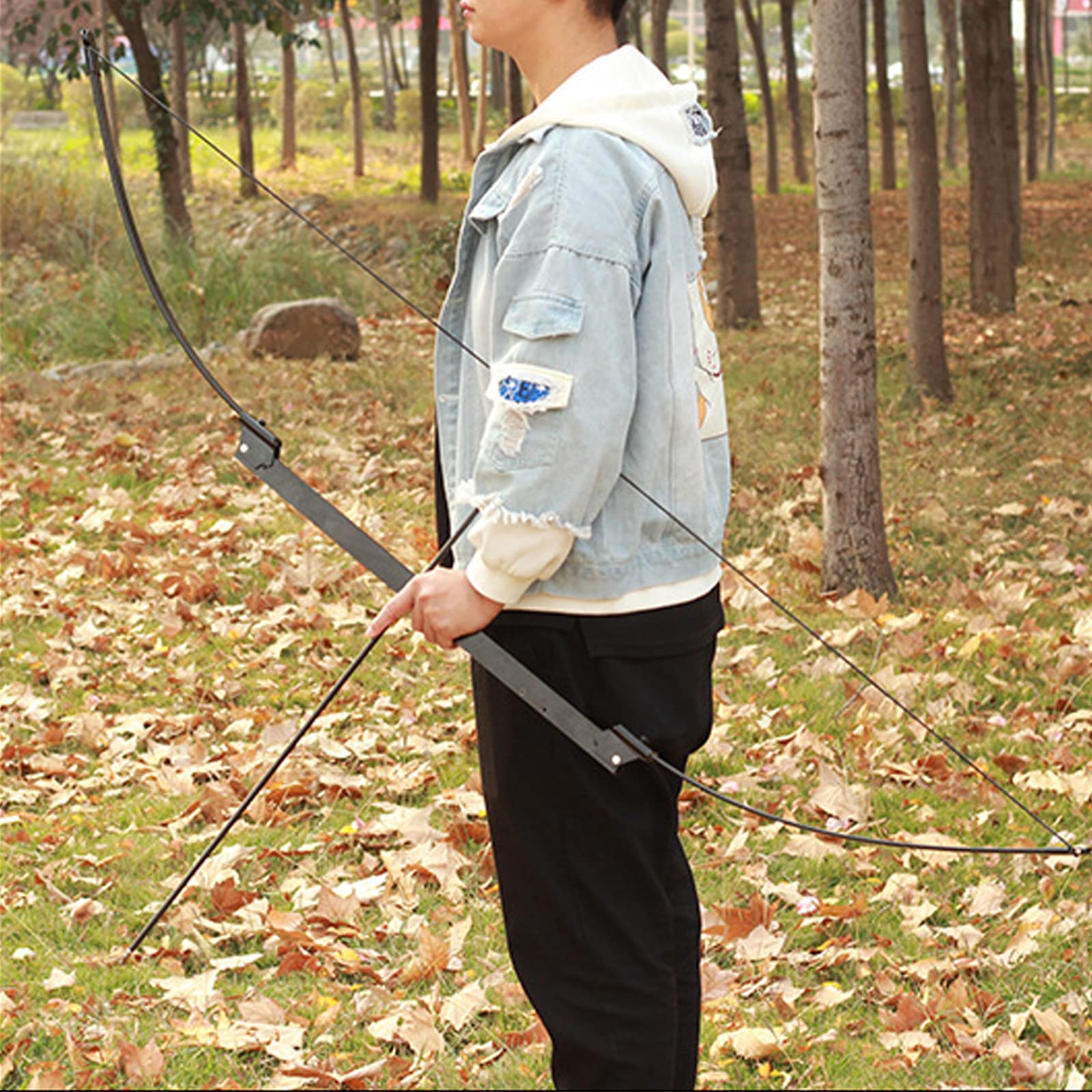 Set Arco Ricurvo Huntingdoor 40lbs Per Adulti - Kit Completo Con Frecce, Faretra E Accessori, Ideale Per Principianti - Foto 5