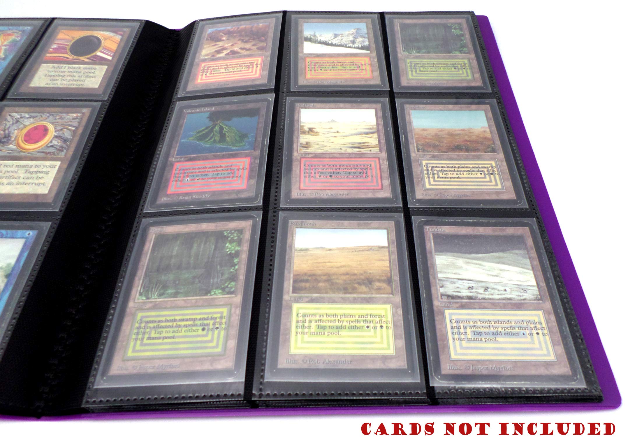 docsmagic.de Pro-Player 9-Pocket Album Purple - 360 Card Binder - MTG - PKM - YGO - Álbum para Tarjetas púrpura — view 6
