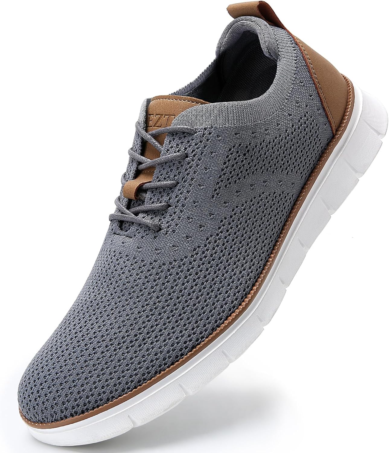 Men's Casual Dress Oxfords Sneakers Business Mesh Breathable Lightweight Walking Shoes Tennis Comfortable