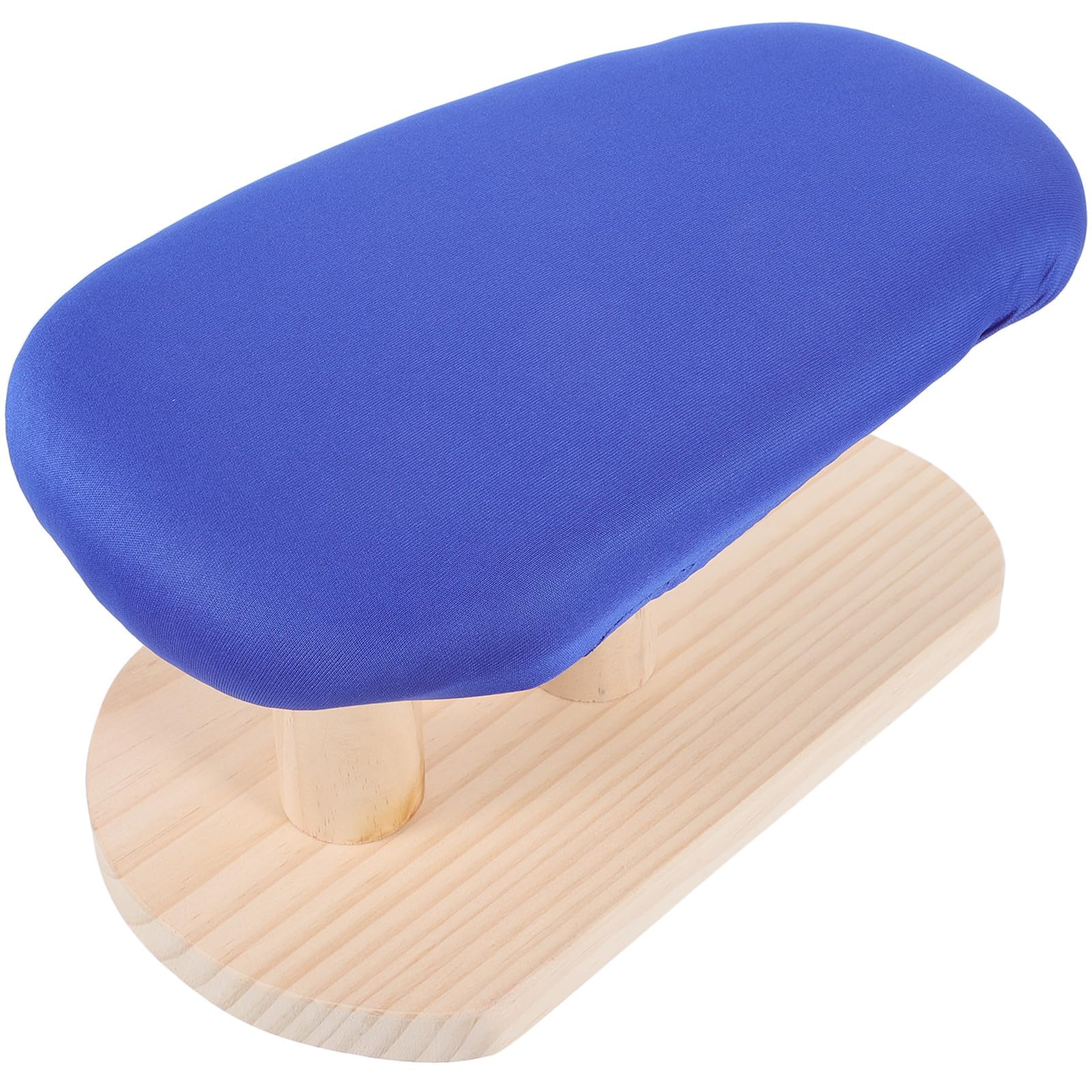 CLISPEED Asse da Stiro da Tavolo Base Stabile e Copertura Blu, Tavolo da Stiro Allungato per Uso Domestico e Sartoria
