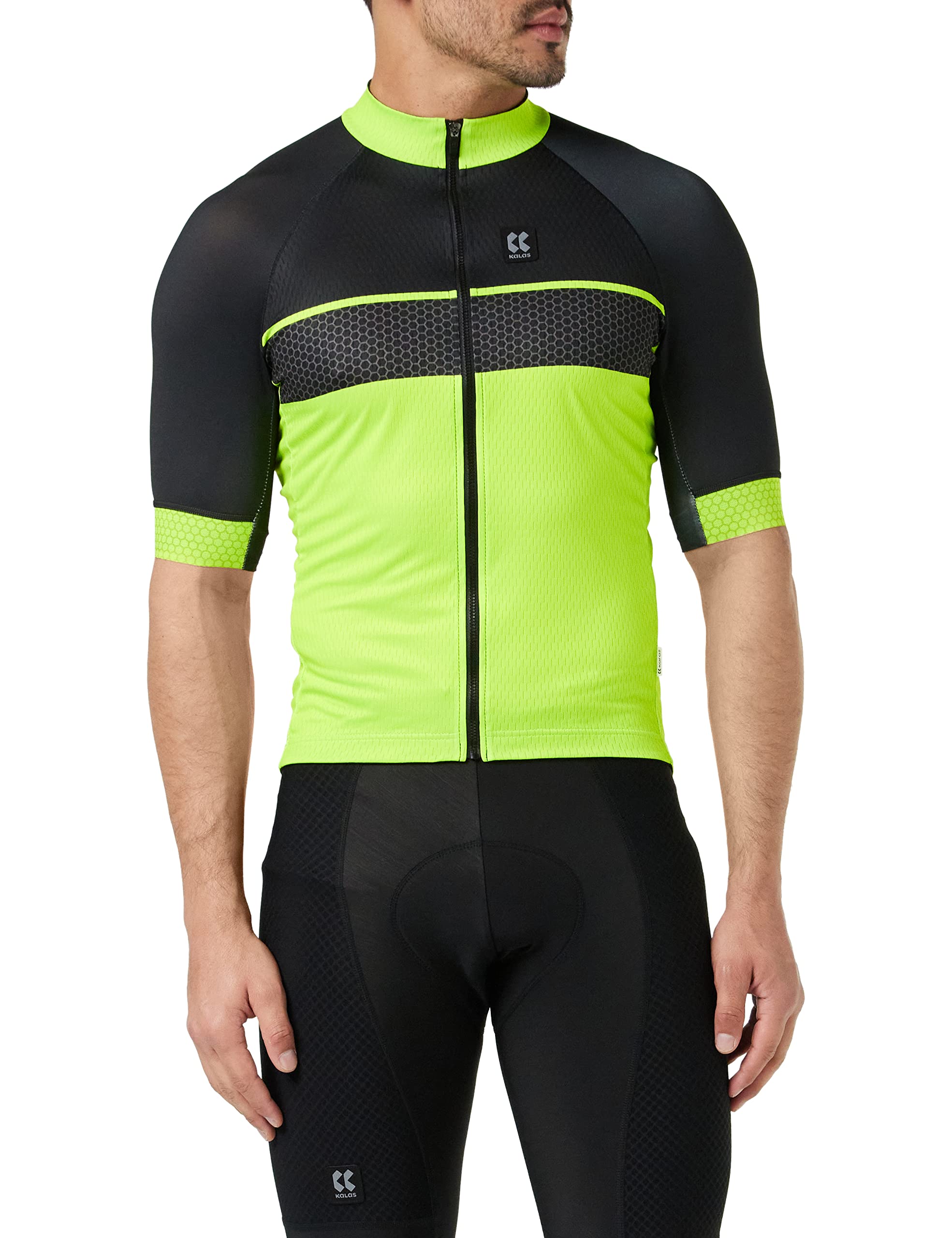 Kalas Pure Z Men's Short Sleeve Jersey, Fluorescent, M