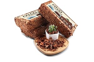 3 Pack Organic Coconut Husk Chips for Vegetable Gardens