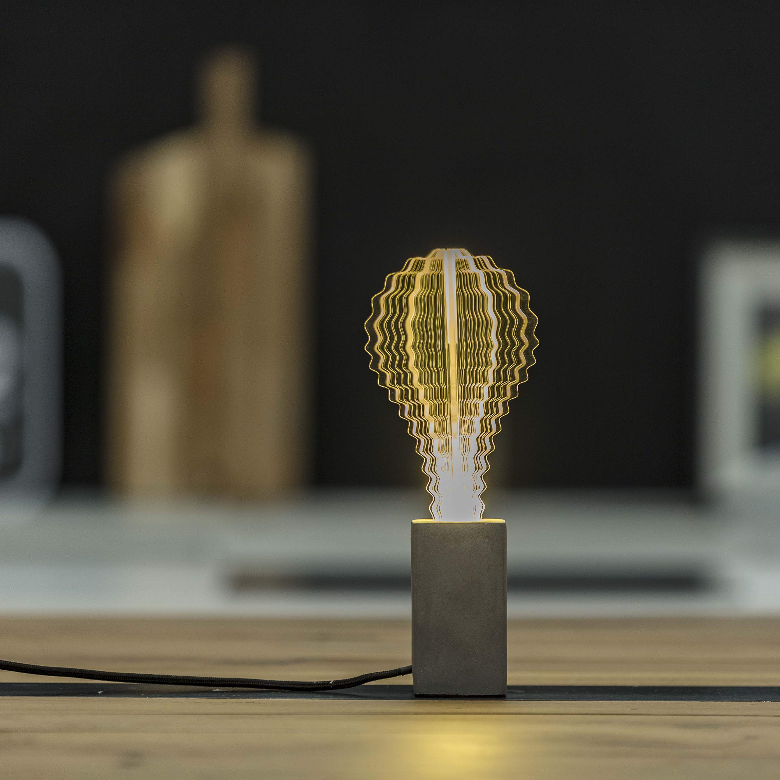 Lampadina LED decorativa E27 SWEET WAVY Trasparente