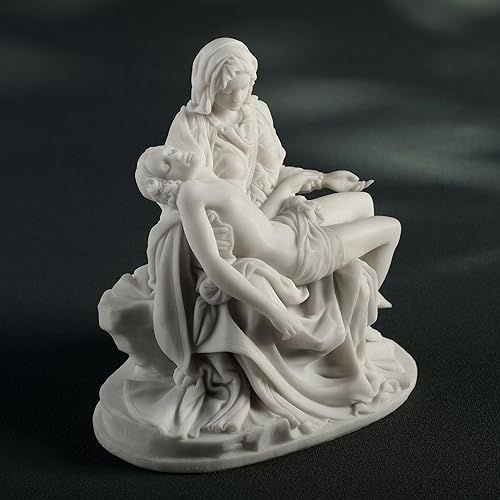 Miniatura 2 de Escultura de la estatua de Pieta de Miguel Ángel Madonna Jes us