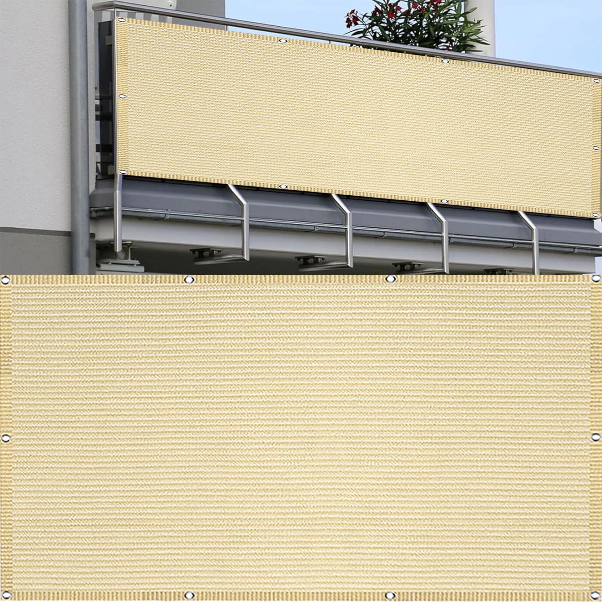 Brise vue balcon pour aménager un coin repas ombragé au jardin