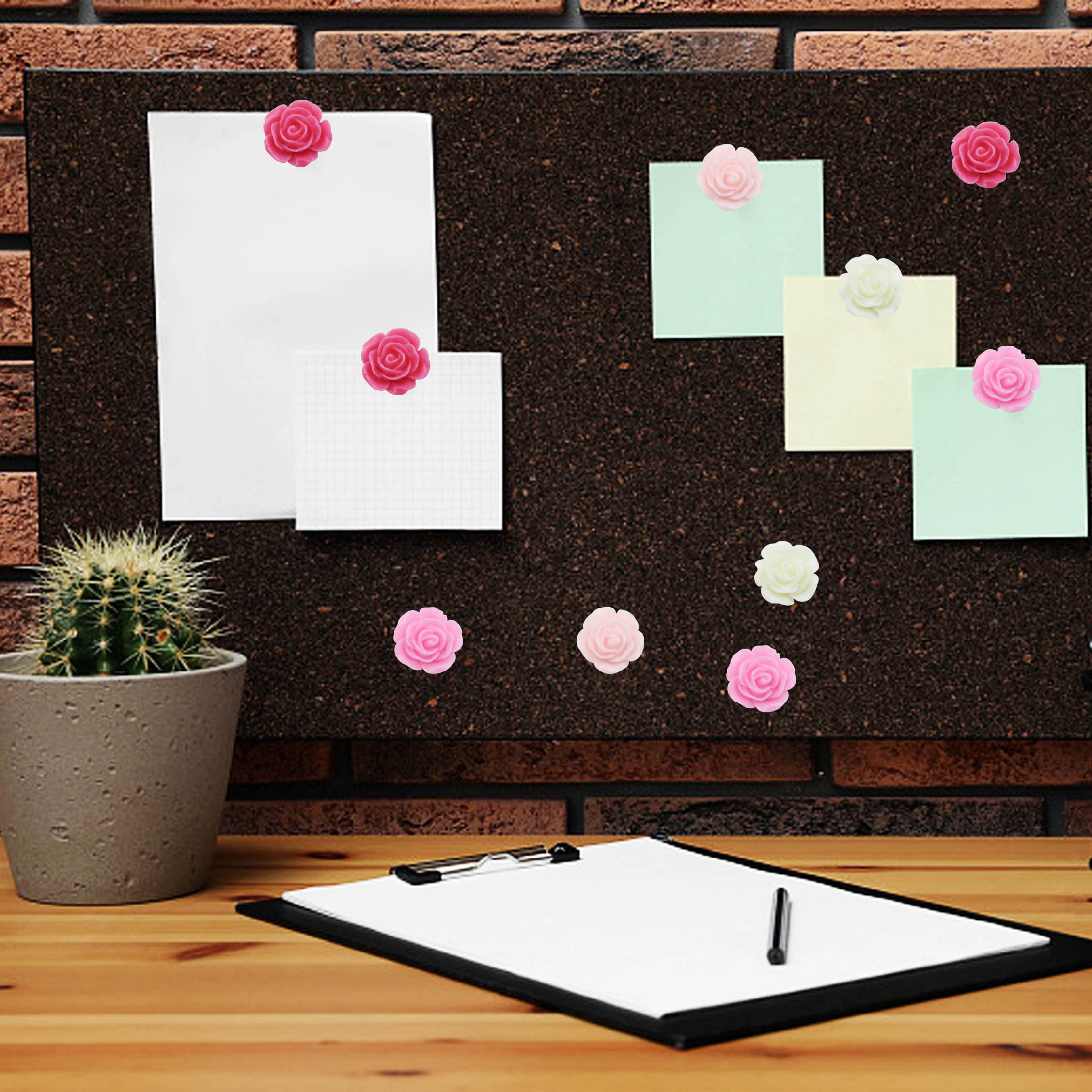60 Stück Sonnenblumen-Reißzwecken – Gelbe Dekorative Pinnnadeln Für Pinnwand, Korkboard & Büro, 60er Set