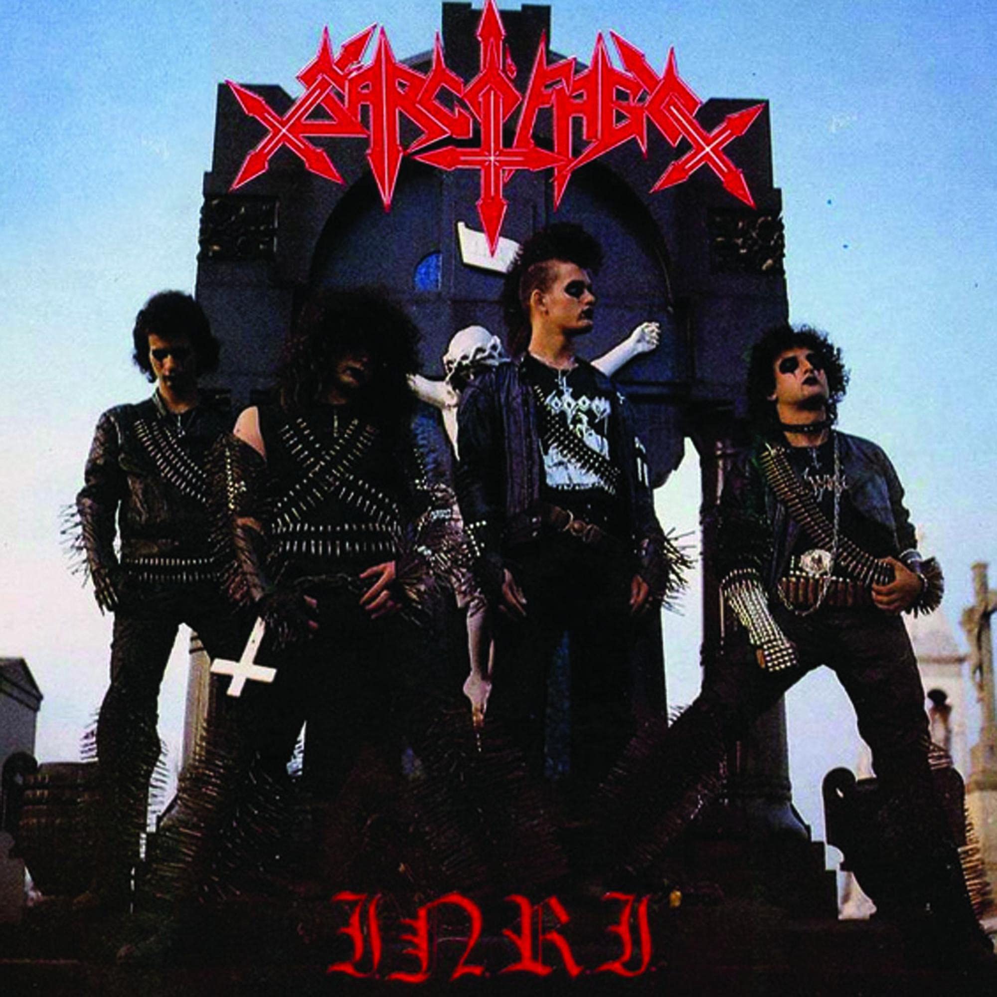米LP Sarcofago I.N.R.I. ZEBU005LP Greyhaze Records /00260 INRI (Vinyl): Sarcofago: Amazon.ca: Music