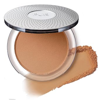 PUR 4-in-1 Pressed Mineral Powder Foundation, SPF 15, Deep, Full Coverage