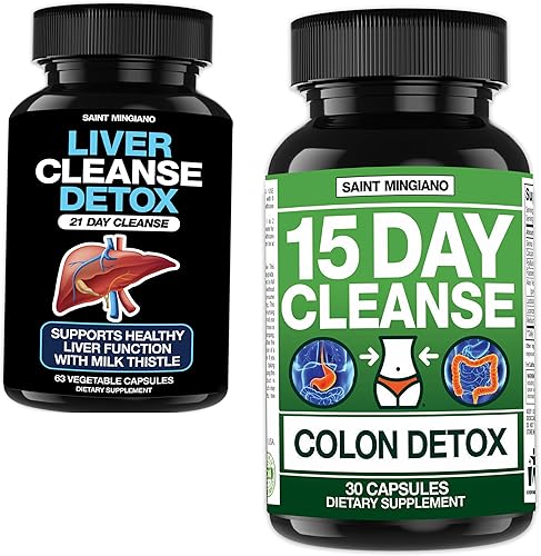 Limpieza de 15 días de desintoxicación de colon - con - Limpieza del hígado Desintoxicación y reparación - Limpieza de 21 días