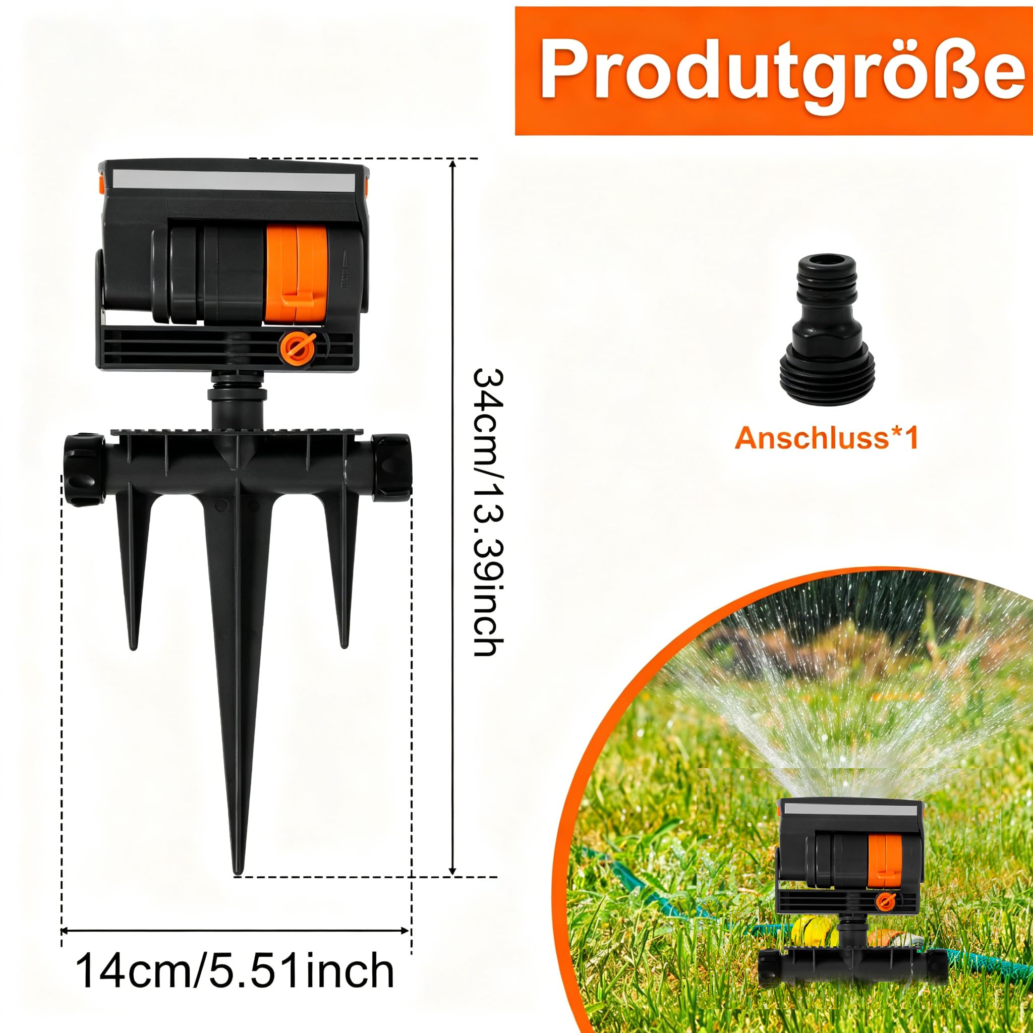 2 Stück Viereckregner 16 Löcher mit Bodennadel 90 M² Rasensprenger Viereckregner Fächerspray Einstellbarer Wasserdurchfluss Rasensprinkler von Pflanzen in Gärten Rasenflächen Gemüsegärten (2pcs)