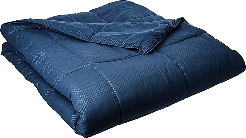 Cobertor alternativo Natural Comfort, tamaño QueenKing, en cuatro colores, Microfibra, Marino, King