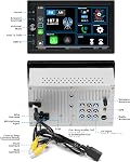BOSS Audio Systems BVB9358RC Car Stereo – Wireless CarPlay Android Auto, Double Din, 7 Inch Touchscreen, Bluetooth, NO CD DVD Player, AM/FM Radio Receiver, Backup Camera, A/V Input, USB