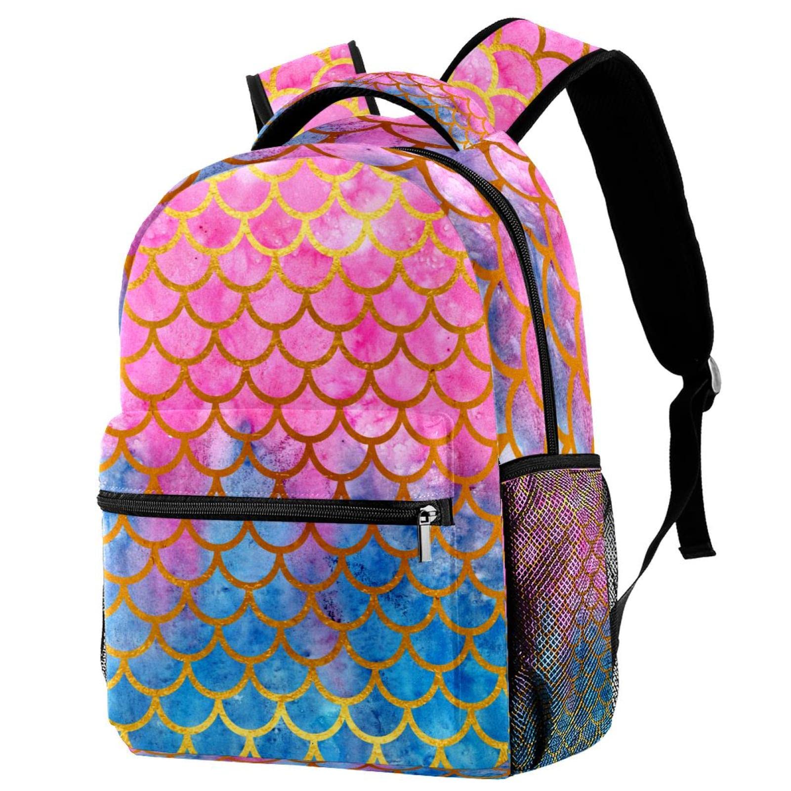 Sac à dos de voyage robuste texture écailles pour ados actifs - 7